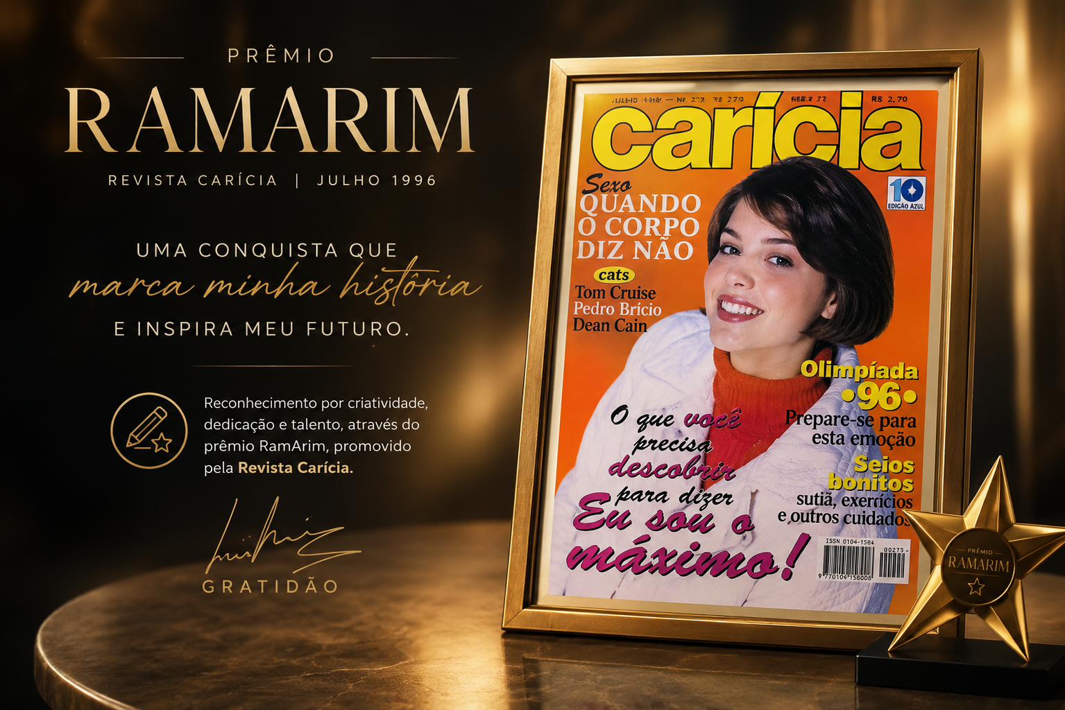 Prémio Ramarim · Revista Carícia